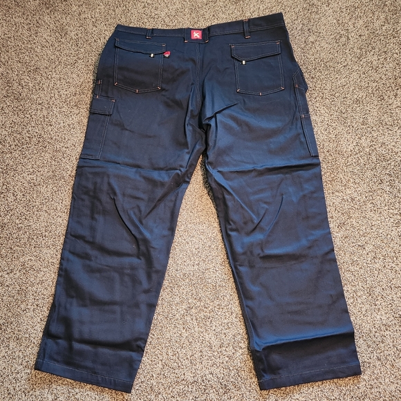 Kontra FR Navy Blue 'Nuts and Bolts' work pants with knee pads 44 x 32 KON1239 - Picture 12 of 17